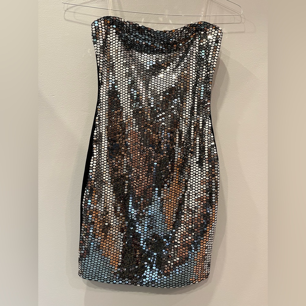 Seduction | Mirror Mini Bodycon Dress NWT